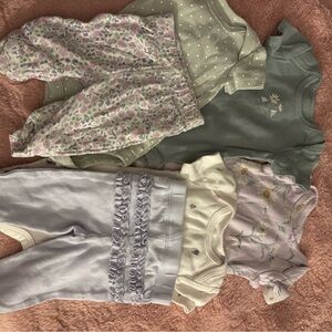Carters newborn girl bundle